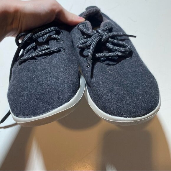 Allbirds Charcoal Gray Wool Runners 7 - Picture 3 of 6